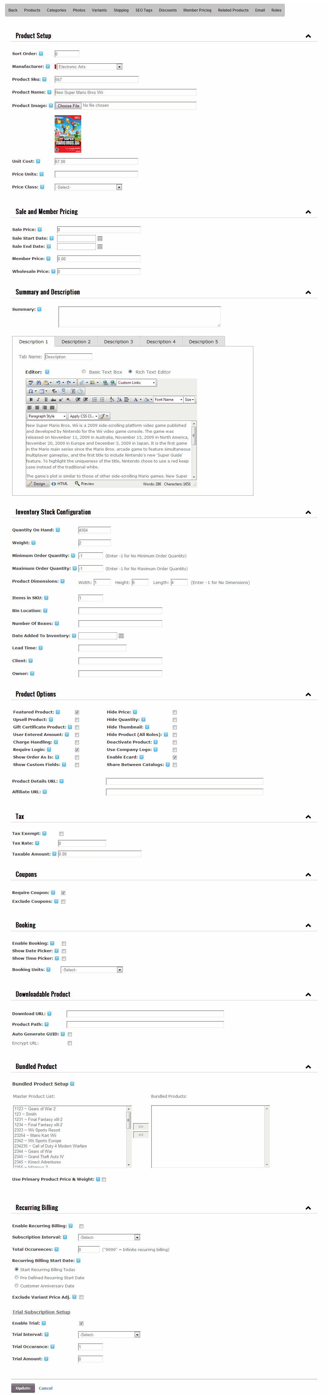 dotnetnuke-store-products